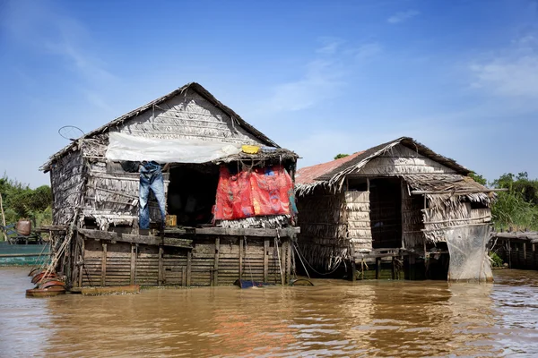 Pueblo flotante — Foto de Stock