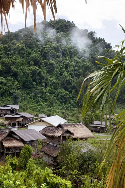 Villaggio di Khamu. Laos — Foto Stock