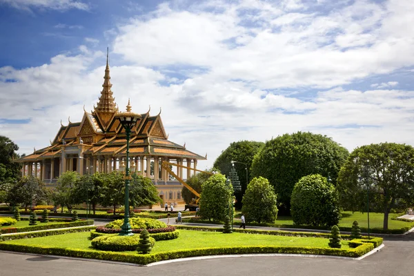 Pałac Królewski. Phnom penh — Zdjęcie stockowe