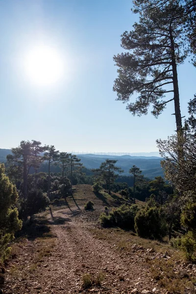 Rotas Montanha Nas Montanhas Los Ports Província Teruel — Fotografia de Stock