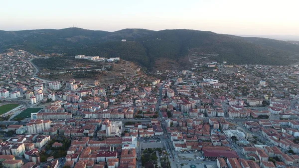 Letecký Pohled Město Yozgat Turecku Stock Snímky