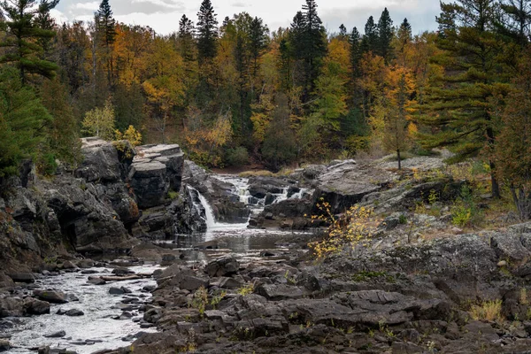 Bela Paisagem Outono Jay Cooke State Park Temporada Outono — Fotografia de Stock