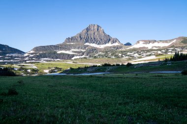 Logan Pass, sabah, Montana Buzul Ulusal Parkı 'nda