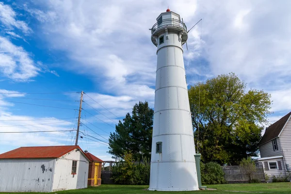 Munising Front Range Farol Lago Superior Península Superior Michigan — Fotografia de Stock