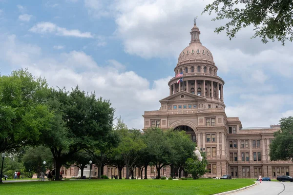 Austin Texas Μαΐου 2022 Εξωτερική Άποψη Του Καπιτωλίου Του Τέξας — Φωτογραφία Αρχείου