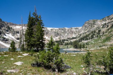 Lake Solitude in Grand Teton National Park USA