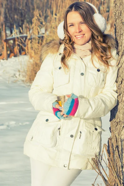 Coffe in winter — Stock Photo, Image