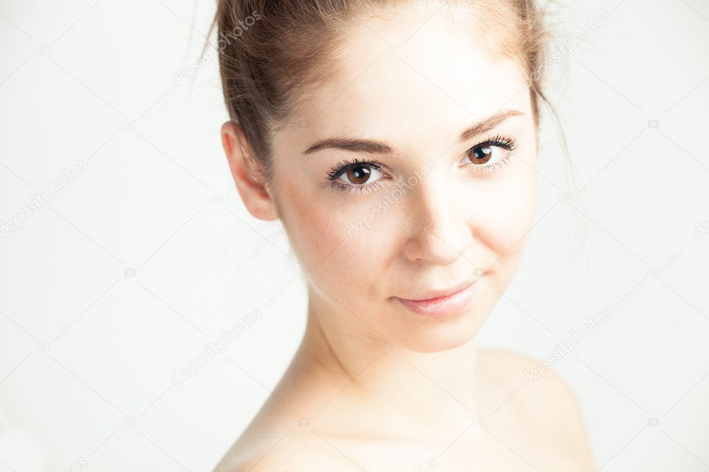 Beautiful Girl Face. Spa Woman. Perfect Skin. Skincare.