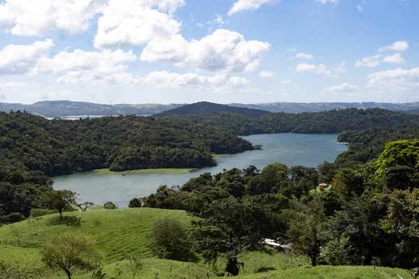 Encantador Paisaje Colinas Centro Costa Rica — Foto de Stock