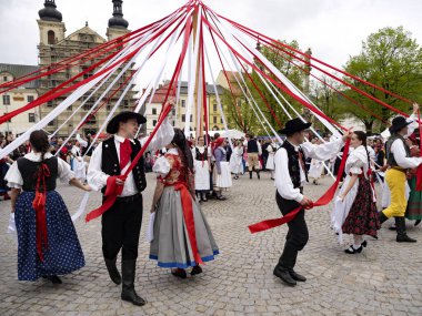 JIHLAVA, Çek Cumhuriyeti Mayıs 07. Mayıs 2022 Folklor Festivali, Mayıs 07. 2022, JIHLAVA, Çek Cumhuriyeti