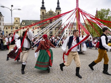 JIHLAVA, Çek Cumhuriyeti Mayıs 07. Mayıs 2022 Folklor Festivali, Mayıs 07. 2022, JIHLAVA, Çek Cumhuriyeti