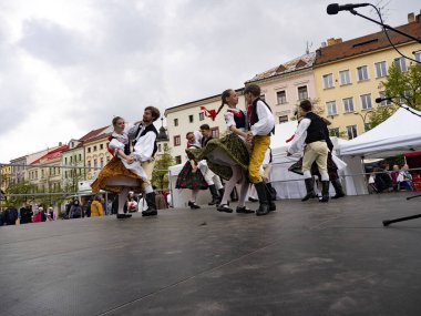 JIHLAVA, Çek Cumhuriyeti Mayıs 07. Mayıs 2022 Folklor Festivali, Mayıs 07. 2022, JIHLAVA, Çek Cumhuriyeti