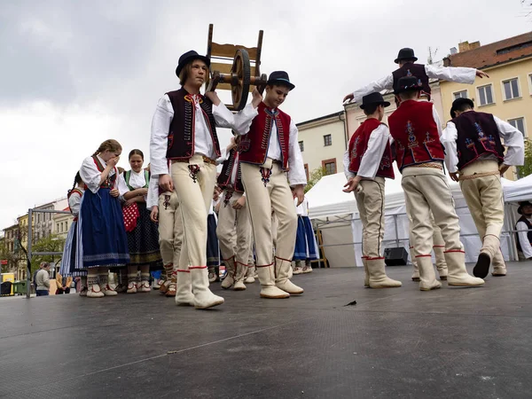 JIHLAVA, Çek Cumhuriyeti Mayıs 07. Mayıs 2022 Folklor Festivali, Mayıs 07. 2022, JIHLAVA, Çek Cumhuriyeti