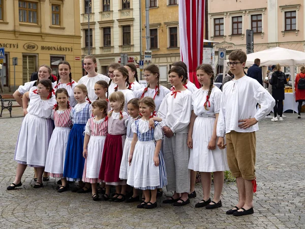 JIHLAVA, Çek Cumhuriyeti Mayıs 07. Mayıs 2022 Folklor Festivali, Mayıs 07. 2022, JIHLAVA, Çek Cumhuriyeti