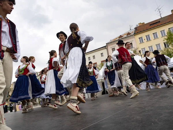 JIHLAVA, Çek Cumhuriyeti Mayıs 07. Mayıs 2022 Folklor Festivali, Mayıs 07. 2022, JIHLAVA, Çek Cumhuriyeti