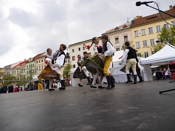 JIHLAVA, Çek Cumhuriyeti Mayıs 07. Mayıs 2022 Folklor Festivali, Mayıs 07. 2022, JIHLAVA, Çek Cumhuriyeti