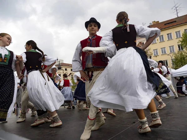 JIHLAVA, Çek Cumhuriyeti Mayıs 07. Mayıs 2022 Folklor Festivali, Mayıs 07. 2022, JIHLAVA, Çek Cumhuriyeti