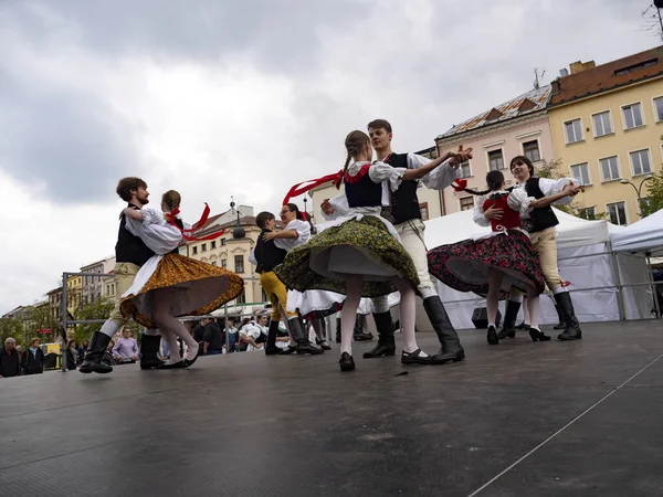 JIHLAVA, Çek Cumhuriyeti Mayıs 07. Mayıs 2022 Folklor Festivali, Mayıs 07. 2022, JIHLAVA, Çek Cumhuriyeti