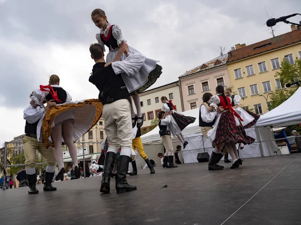 JIHLAVA, Çek Cumhuriyeti Mayıs 07. Mayıs 2022 Folklor Festivali, Mayıs 07. 2022, JIHLAVA, Çek Cumhuriyeti