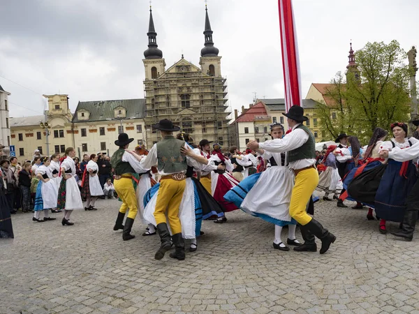 JIHLAVA, Çek Cumhuriyeti Mayıs 07. Mayıs 2022 Folklor Festivali, Mayıs 07. 2022, JIHLAVA, Çek Cumhuriyeti