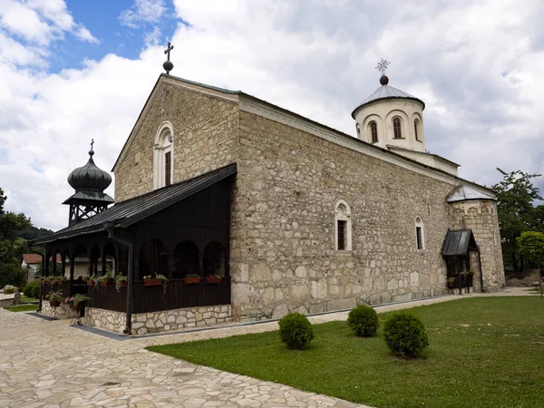 Manastır Yeniden Inşa Ediliyor Henüz Işlevsel Değil Sırbistan — Stok fotoğraf