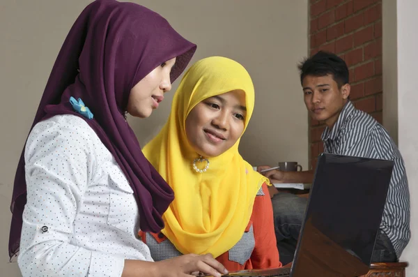 Diskusi muslimských studentů — Stock fotografie