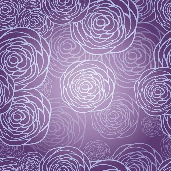 Naadloze bloemmotief. achtergrond met bloemen. vectorillustratie — Stockvector