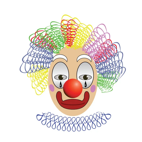 Clown — Stock Vector