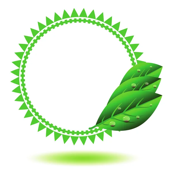 Eco címke — Stock Vector