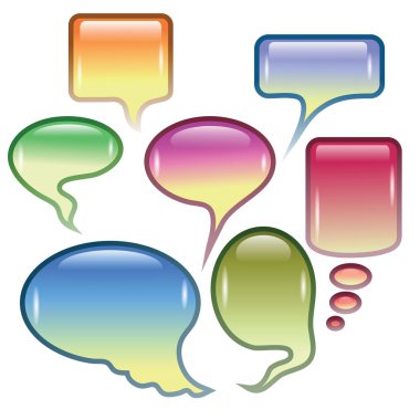 Konuşma baloncukları dizisi