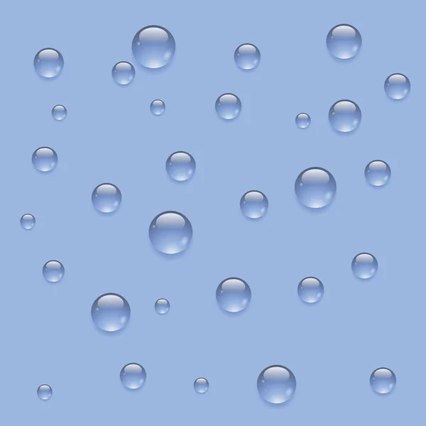 Краплі води — стоковий вектор