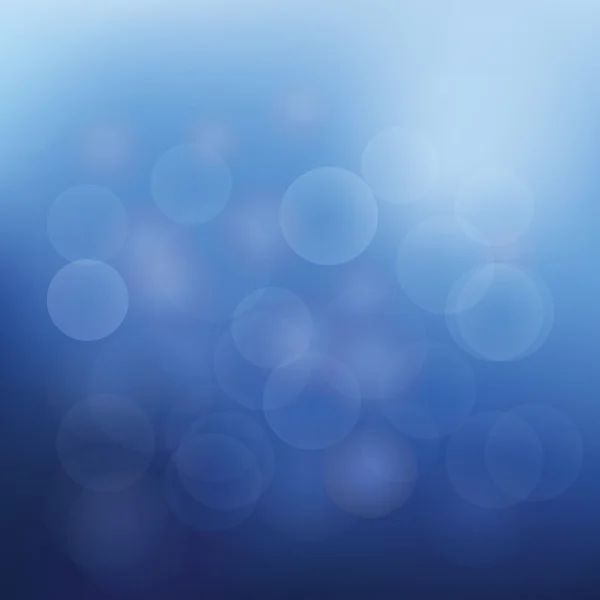 Abstrakt bakgrund av blå julbelysning — Stockový vektor