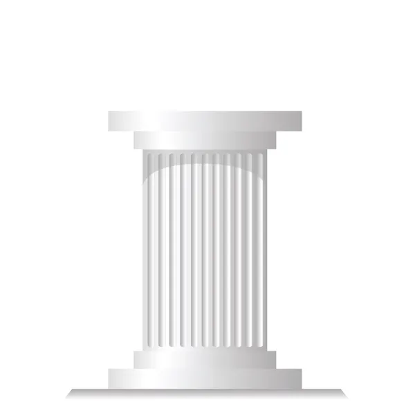 Ancient column — Stock Vector