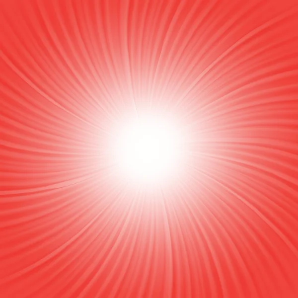 Rayons rouges Contexte — Image vectorielle