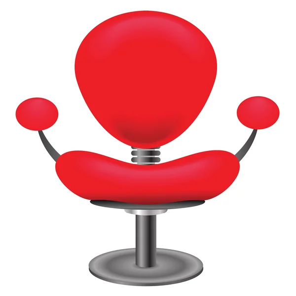 Κόκκινη καρέκλα — Διανυσματικό Αρχείο