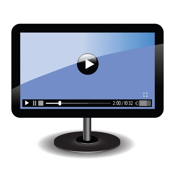 Videoplayer — Stockvektor