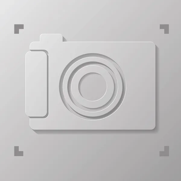 デジタルカメラ — ストックベクタ