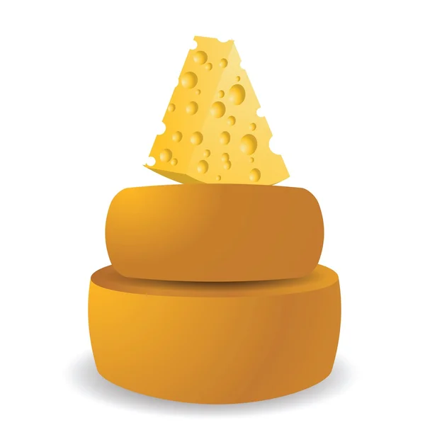 Pace di formaggio — Vettoriale Stock