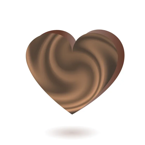 心形巧克力 — 图库矢量图片