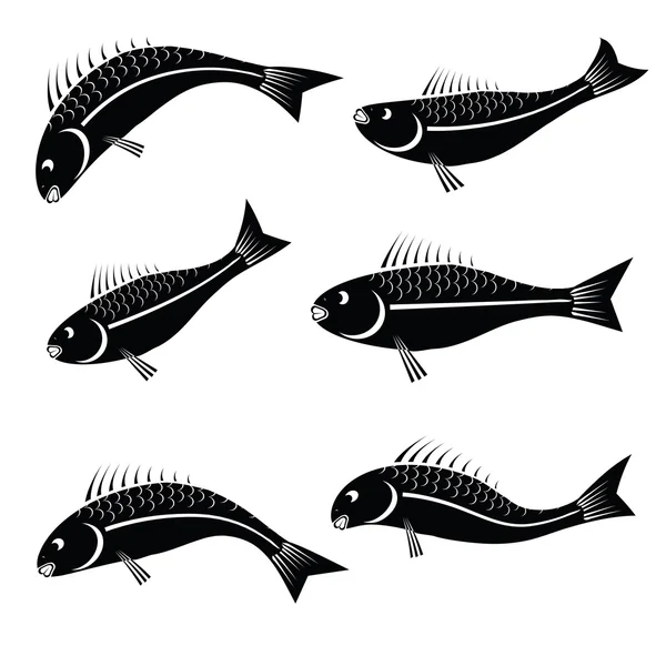 Fishes — Stock Vector