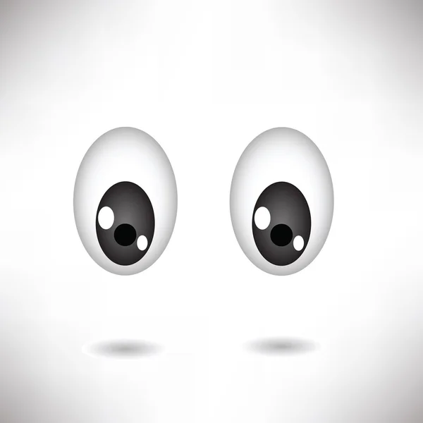 Oční bulvy — Stockový vektor