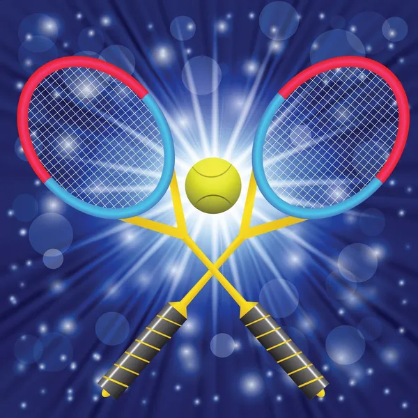 Hintergrund Tennis — Stockvektor