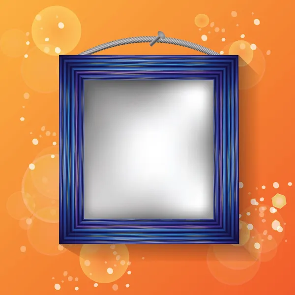 Blue frame — Stock Vector