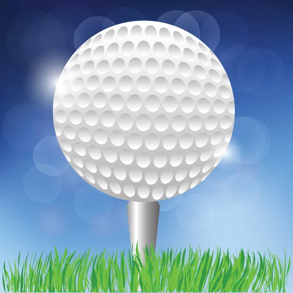 Golf achtergrond — Stockvector