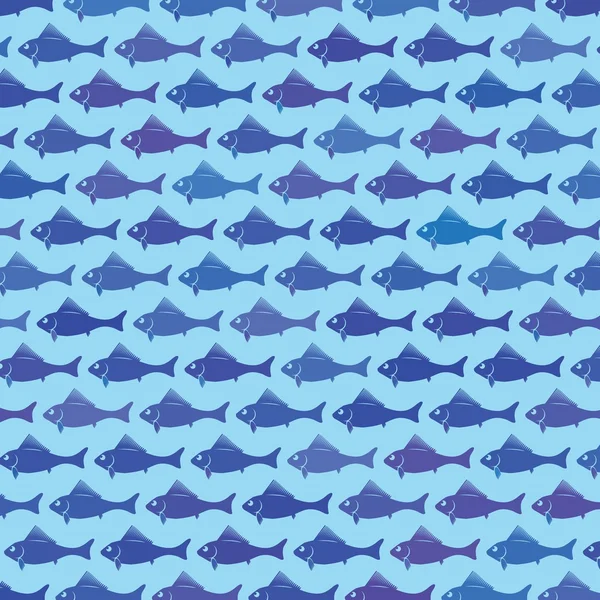 Contexte du poisson — Image vectorielle