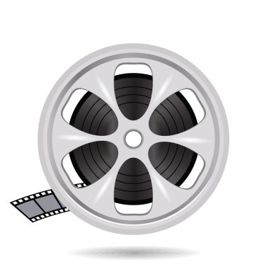 Sinema film kaset disk üzerinde
