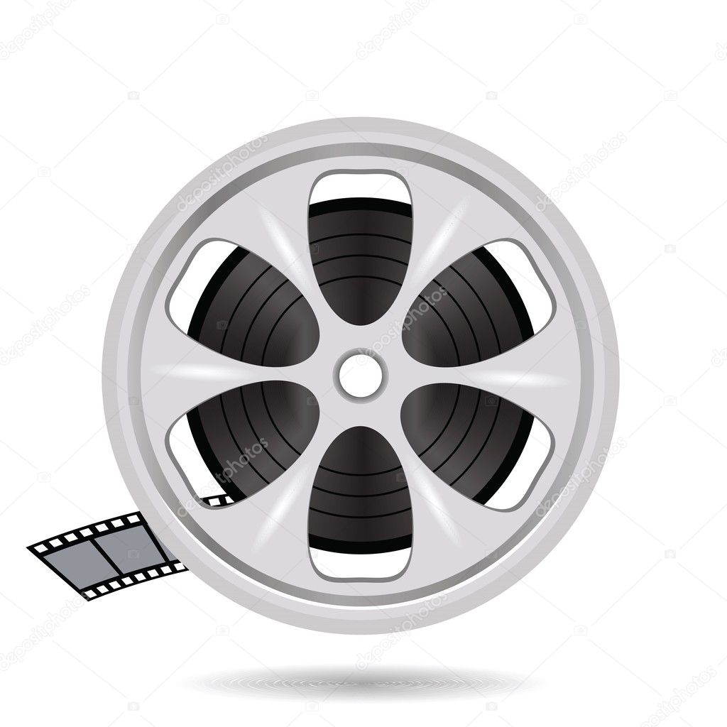 Cinema film tape on disc Stock Vector Image by ©valeo6 47428635