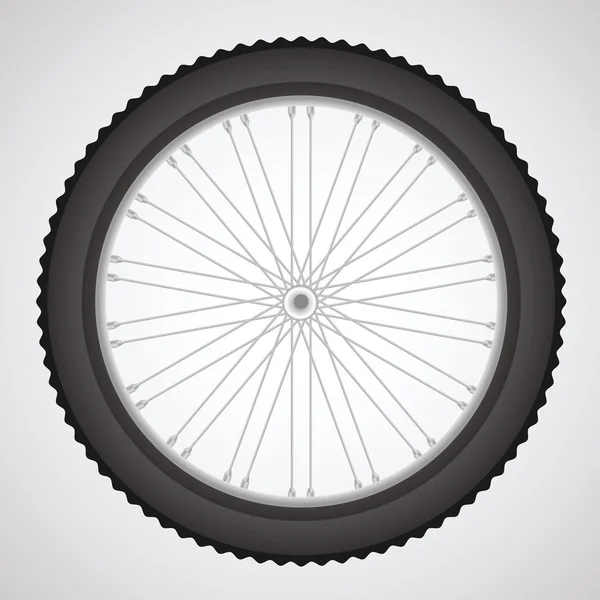 Roue de vélo — Image vectorielle