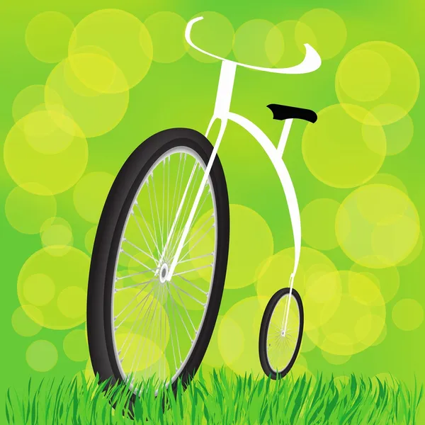 Ρετρό στυλ ποδήλατο — Διανυσματικό Αρχείο