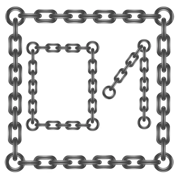 Chain numbers — Stock Vector